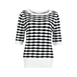 MAICAZZ Nayara-trui offwhite/black su25.70.207