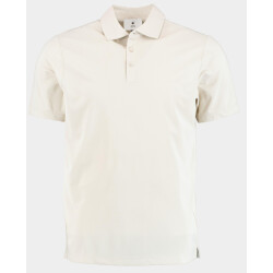 Bos Bright Blue Polo korte mouw polo technisch 2915425/620 sand