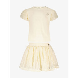 Le Chic Meisjes set tebby dots ruffles