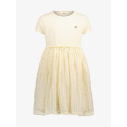 Le Chic Meisjes jurk smoor dots ruffles