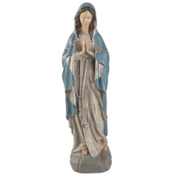 Clayre & Eef Beeld maria 15x11x50 cm polyresin woonaccessoires