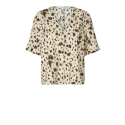 Second Female blouse km leoni blouse 1016 white alyssum