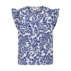 Only onlamanda chanee cap emb top wvn 15350007 estate blue