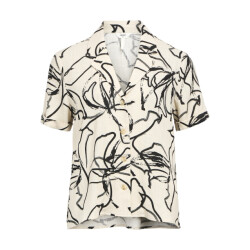 Object objsanne s/s shirt aop noos 23046486 sandshell