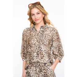 Geisha 53486-20 blouse panter