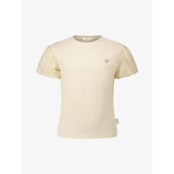 Le Chic Meisjes t-shirt narah dots ruffles