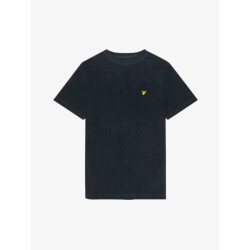 Lyle and Scott Jongens t-shirt towelling dark navy