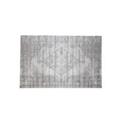 Brix vloerkleed kelly charcoal grey 200x290x1 katoen