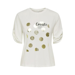 Only onlfree life s/s create top box jrs 15349921 cloud dancer
