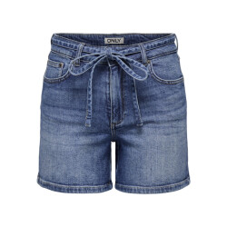 Only onlgianna mw belted shorts azg dnm 15340706 medium blue
