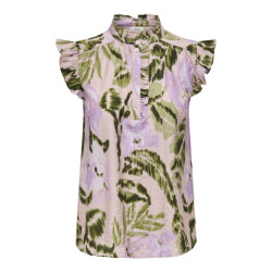 Jacqueline de Yong billy s/l frill top wvn 15350717 salsa rosa