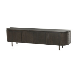 Livingfurn tv-meubel tobago espresso 210cm -