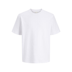 Jack & Jones jprlach ss tee styd ss25 12286293 bright white