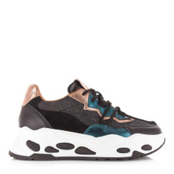 DWRS Label Dwrs neptunus denim sneakers lage sneakers dames