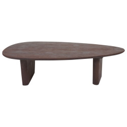 Home67 Salontafel rudo 135 x 75 cm espresso mangohout