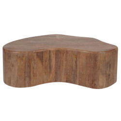 Home67 Salontafel zina 107 x 80 cm mangohout
