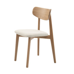 Olivine Eline eetkamerstoel bouclé