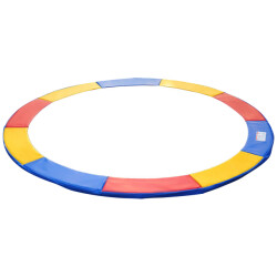 4goodz Trampoline vervangings randafdekking 244 cm bont gekleurd