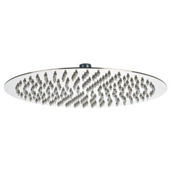 Luzzo ® regendouchekop Ø30 cm hoofddouche rond rvs Ø30 cm douchekop extra plat