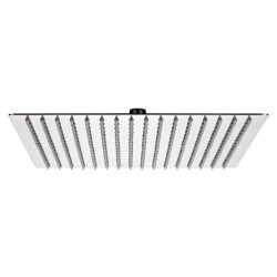 Luzzo ® regendouchekop Ø30 cm hoofddouche vierkant rvs Ø30 cm douchekop extra