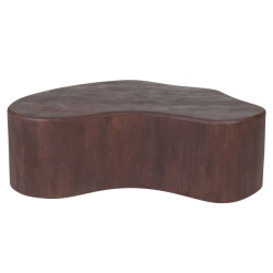 Home67 Salontafel zina 107 x 80 cm espresso mangohout