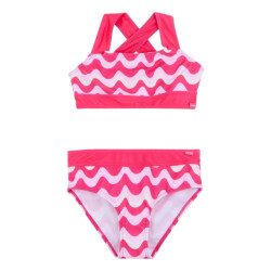 Regatta Meisjes dakaria iii golvend gestreept bikini set