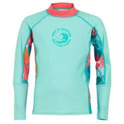 Regatta Kinderen/kids hoku ii tropical leaves zwemtop