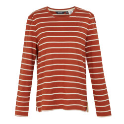 Regatta Dames federica ii stripe t-shirt met lange mouwen