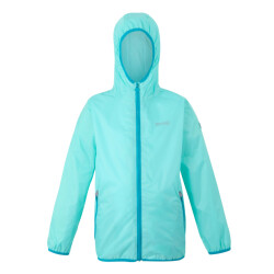 Regatta Groot buitenshuis kinderen/kinderen lever ii packaway rain jacket