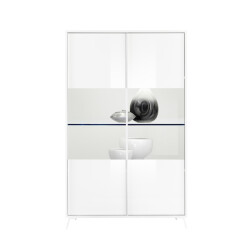 CaliCosy Vitrine 2 deuren h174 cm city