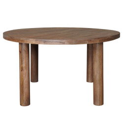 Home67 Eettafel tias ø140 cm mangohout