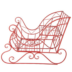 Clayre & Eef Arrenslee kerst groot 90x51x68 cm metaal