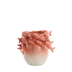 Light & Living vaas fish 29x28.5x27cm -