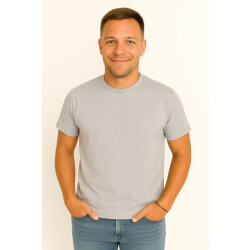 X-Name heren t-shirt licht ronde hals italianstyle