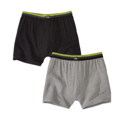 Atlas For Men Heren comfort gevlekte boxershort (set van 2)