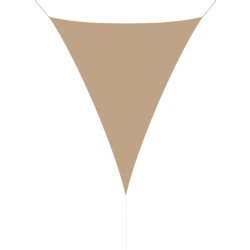 Hanse® Schaduwdoek driehoek gelijkbenig waterdoorlatend 3x3x4,24 m