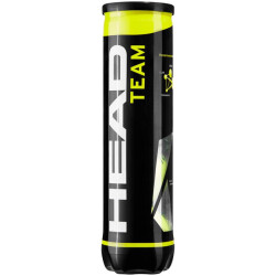 Head Team tennisballen (pak van 4)