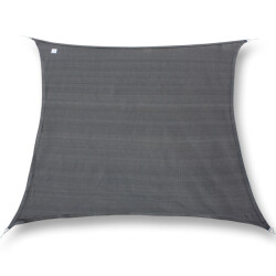 Hanse® Schaduwdoek vierkant waterafstotend 3,6x3,6 m zonnedoek