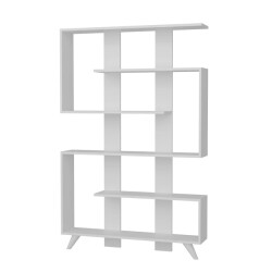 CaliCosy Rek 5 planken wit h162 cm rain