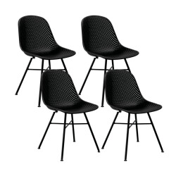 Kick Collection Set van 4 kick tuinstoel sol -