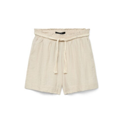 Vero Moda Vmheaven hw belt shorts wvn ga beige
