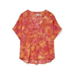 Vero Moda Vmciana ss v-neck top wvn lcs ga dessin