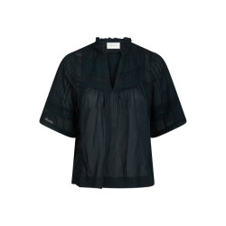 Neo Noir siama s voile blouse 164703 141 navy