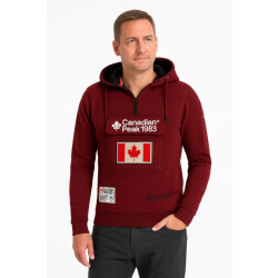 Canadian Peak heren anorak trui galapagos bordeaux