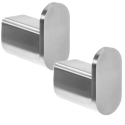 Xivada Handdoekhaakje dona inclusief schroefset - set van 2