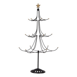 Clayre & Eef Kerstdecoratie beeld kerstboom Ø 41x71 cm metaal