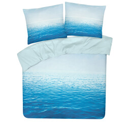 DoubleDry Dekbedovertrek my design 100% katoen eenpersoons 140x200 cm + 1