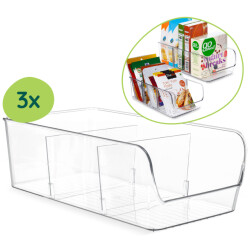 Xivada Keukenkast organizers rona met dividers pet set van 3