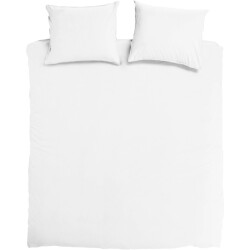 DoubleDry Dekbedovertrek 100% percal katoen eenpersoons 140x200/220 cm + 1