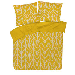 DoubleDry Dekbedovertrek my design 100% katoen eenpersoons 140x200 cm + 1